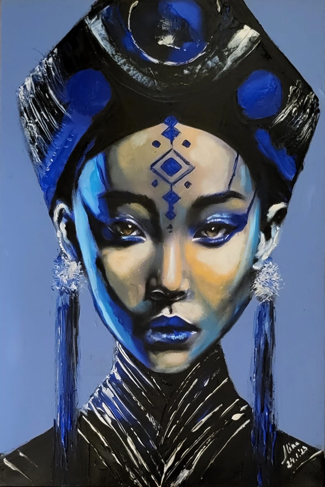 ArteDiAlina.com painting: China in your hand
